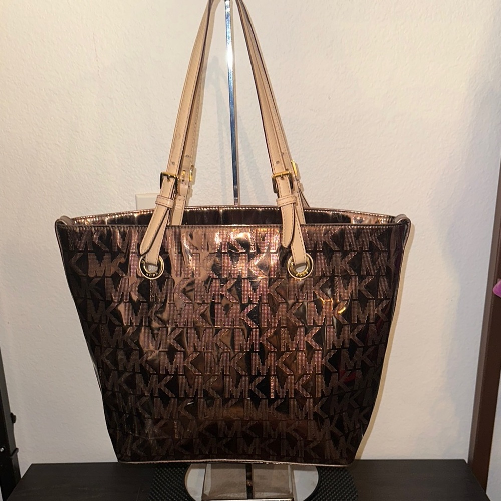 Michael Kors metallic Tote Bag